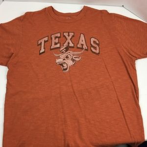 47 Brand Texas Longhorns Soft 100% Cotton Burnt Or